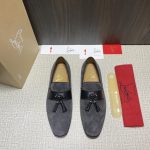 CHRISTIAN LOUBOUTIN DANDELION TASSEL GREY 1230914BWI3