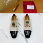 CHRISTIAN LOUBOUTIN GREGGO OXFORD SHOE BEIGE 88785U
