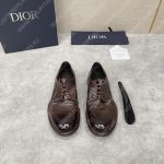 DIOR OXFORD SHOES BROWN 3DE453ZRK