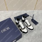 DIOR HIGH TOP SNEAKERS BLACK 3SH13