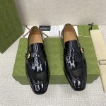 GUCCI SIGNORA MONK STRAP SHOES BLACK M60173