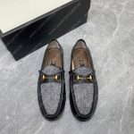 GUCCI 1953 HORSEBIT LOAFER BLACK AND WHITE 307929