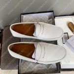 GUCCI MEN'S 1953 HORSEBIT LOAFER WHITE 307929