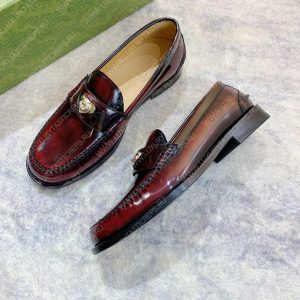 GUCCI LOAFER MAROON 644724 - Image 12