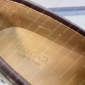 GUCCI LOAFERS BROWN 738468 - Image 6