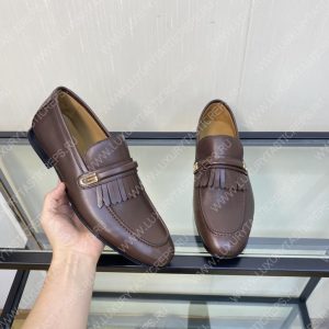 GUCCI LOAFERS BROWN 738468 - Image 7