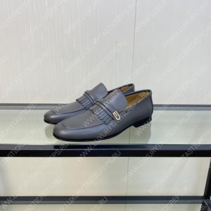 GUCCI LOAFERS GREY 738468 - Image 4