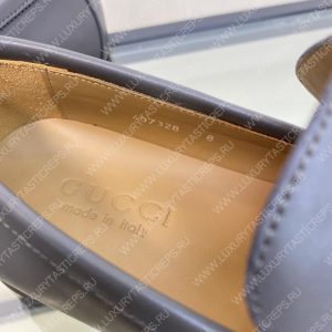GUCCI LOAFERS GREY 738468 - Image 6