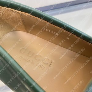 GUCCI LOAFERS GREEN 738468 - Image 6
