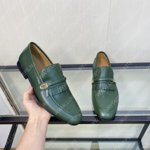 GUCCI LOAFERS GREEN 738468 - Image 7