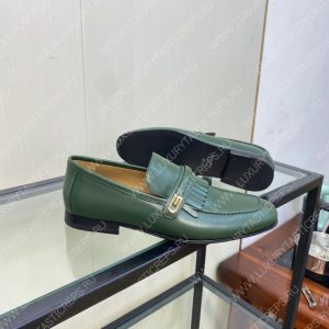 GUCCI LOAFERS GREEN 738468 - Image 9