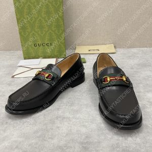 GUCCI LOAFER WITH HORSEBIT BLACK 655579 - Image 3