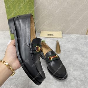 GUCCI LOAFER WITH HORSEBIT BLACK 655579 - Image 5