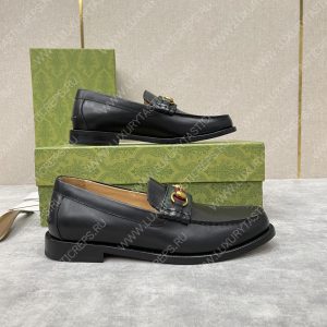 GUCCI LOAFER WITH HORSEBIT BLACK 655579 - Image 8