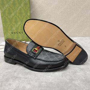 GUCCI LOAFER WITH HORSEBIT GREY 655579 - Image 7