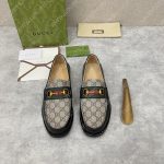 GUCCI LOAFER WITH HORSEBIT BEIGE 655579