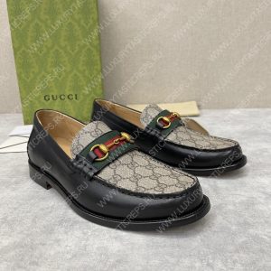 GUCCI LOAFER WITH HORSEBIT BEIGE 655579 - Image 4