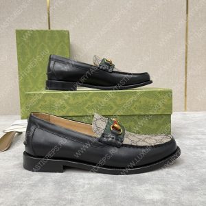GUCCI LOAFER WITH HORSEBIT BEIGE 655579 - Image 8
