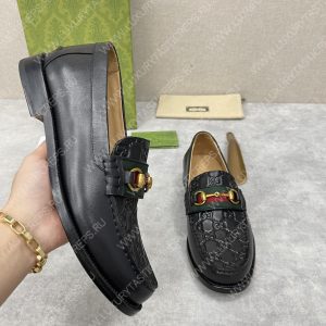 GUCCI LOAFER WITH HORSEBIT BLACK 655579 - Image 5