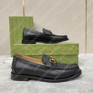 GUCCI LOAFER WITH HORSEBIT BLACK 655579 - Image 8