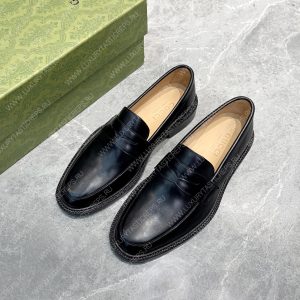 GUCCI MEN'S LOAFERS BLACK 712351 - Image 3