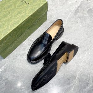 GUCCI MEN'S LOAFERS BLACK 712351 - Image 4