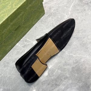 GUCCI MEN'S LOAFERS BLACK 712351 - Image 6