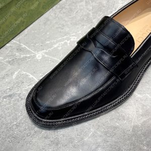GUCCI MEN'S LOAFERS BLACK 712351 - Image 7