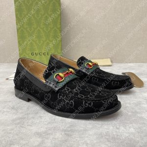 GUCCI LOAFER WITH HORSEBIT BLACK 655579 - Image 4
