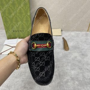 GUCCI LOAFER WITH HORSEBIT BLACK 655579 - Image 6