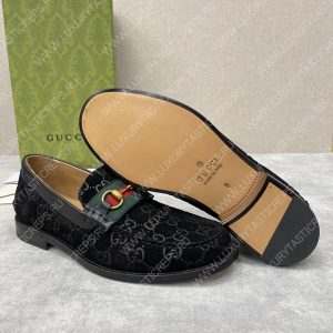 GUCCI LOAFER WITH HORSEBIT BLACK 655579 - Image 7