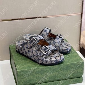 GUCCI SANDALS NAVY 658020 - Image 3