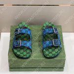 GUCCI SANDALS BLUE 658020