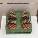 GUCCI SANDALS GREEN 658020