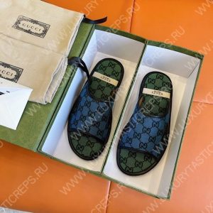 GUCCI SANDALS BLUE 748954 - Image 9