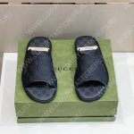 GUCCI SANDALS BLACK 748954