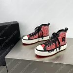 AMIRI COURT HIGH SNEAKERS RED 191846