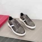 BALLY LEATHER SNEAKERS BROWN 6256585