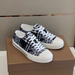 BURBERRY CHECK SNEAKERS DARK BLUE 80719871