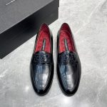 D&G CALFSKIN LOAFERS BLACK A50506A103780999