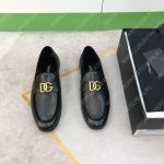 DOLCE AND GABBANA MOCASSINO BLACK A300233