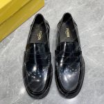FENDI O'LOCK DRIVING LOAFERS 7D1561A