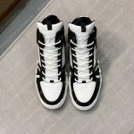 GIUSEPPE ZANOTTI TALON SNEAKERS BLACK AND WHITE RS10036002