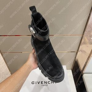 GIVENCHY TERRA CHELSEA BOOTS BLACK BH603KH1BU - Image 4