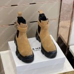 GIVENCHY TERRA CHELSEA BOOTS LIGHT BROWN BH603KH1BU