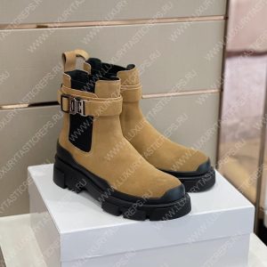 GIVENCHY TERRA CHELSEA BOOTS LIGHT BROWN BH603KH1BU - Image 3