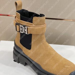 GIVENCHY TERRA CHELSEA BOOTS LIGHT BROWN BH603KH1BU - Image 7