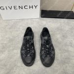 GIVENCHY CITY SNEAKERS IN CAMOUFLAGE BORO CANVAS BLACK BH0050H