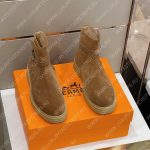 HERMES VEO ANKLE BOOT WITH H LOGO BEIGE BH603BH135-001