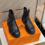 HERMES FORTUNE ANKLE BOOT BLACK H222979Z